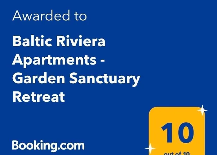 Апартаменты Baltic Riviera - Garden Sanctuary Retreat Гданьск